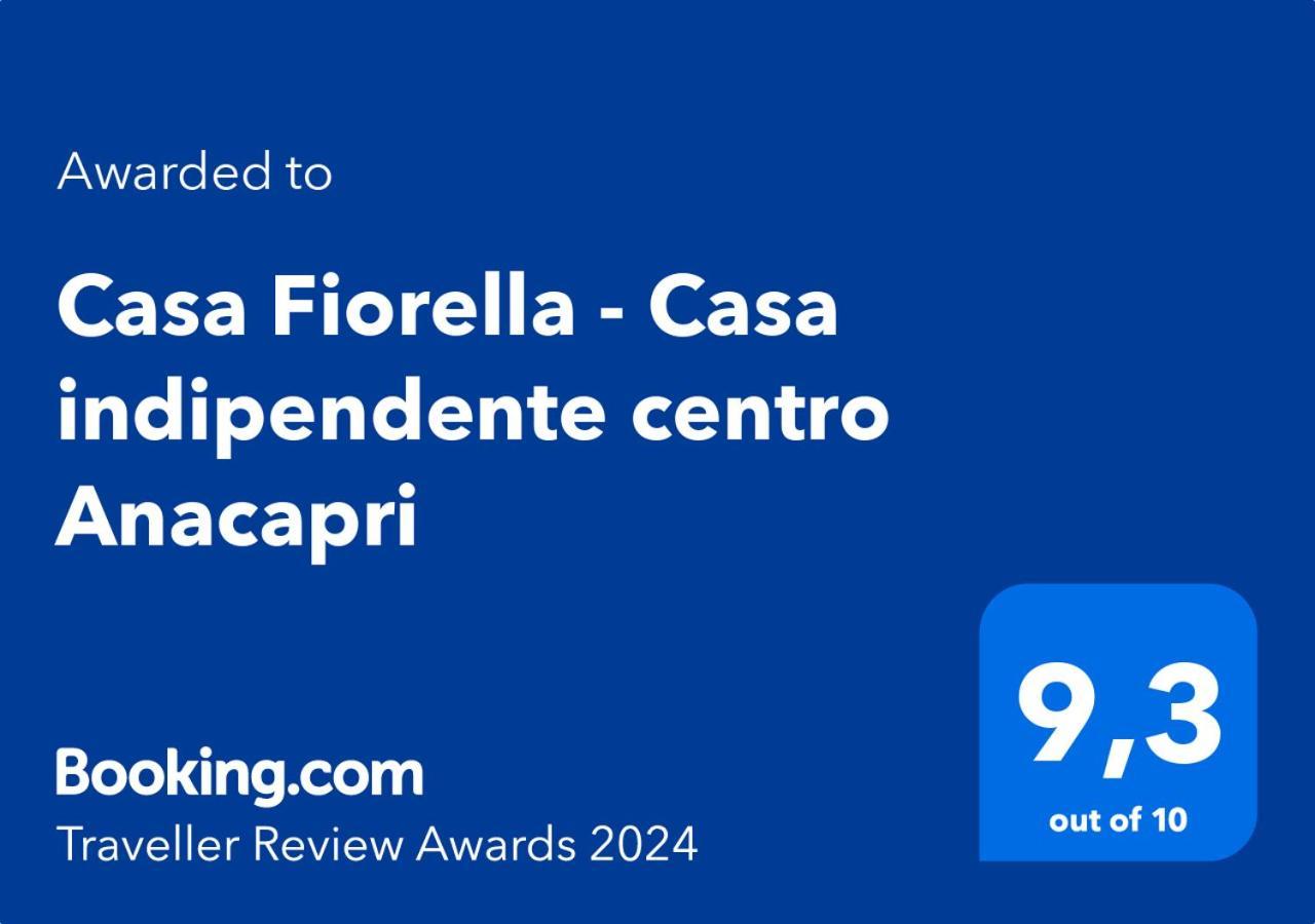 Casa Fiorella - Casa Indipendente Centro Anacapri Buitenkant foto